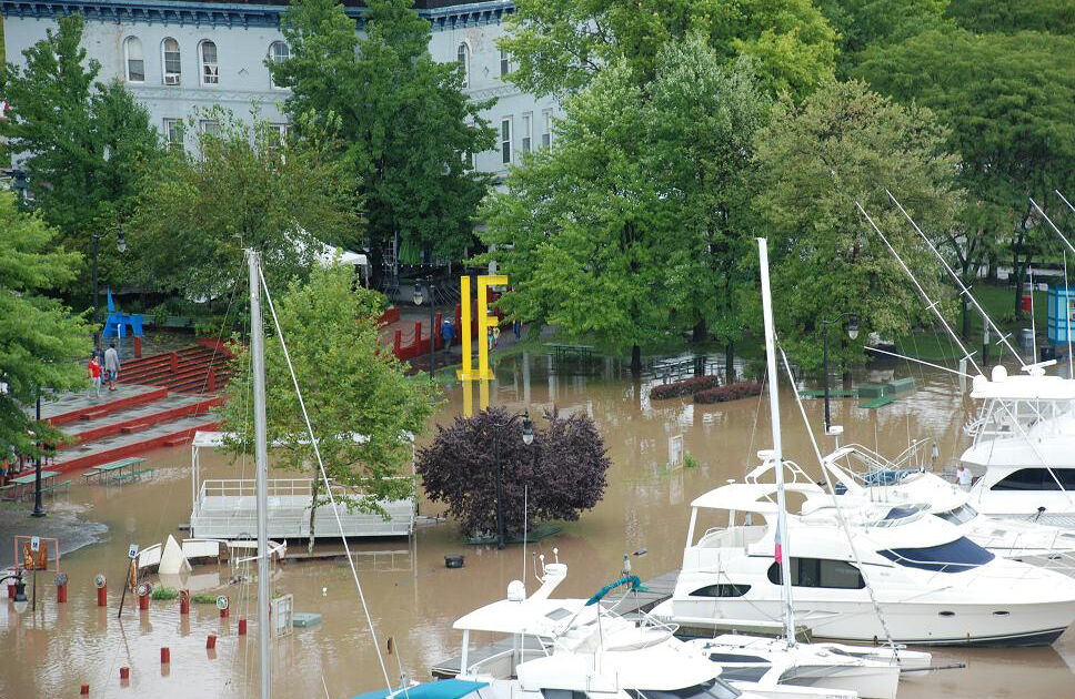 Flooding in Kingston, NY